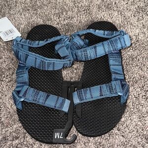 JBU Navy Strappy Sandals